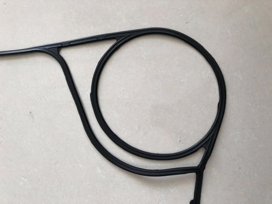 Plate Heat Exchanger Gaskets with Centre To Centre 1227mm 257mm for Up To 25 Bar and 2.5m/s Liquid Flow Rate